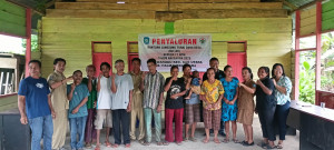 PENYALURAN BLT DANA DESA TRIWULAN PERTAMA TAHUN 2025 KEPADA 17 KELUARGA PENERIMA MANFAAT DI DESA WARUDU